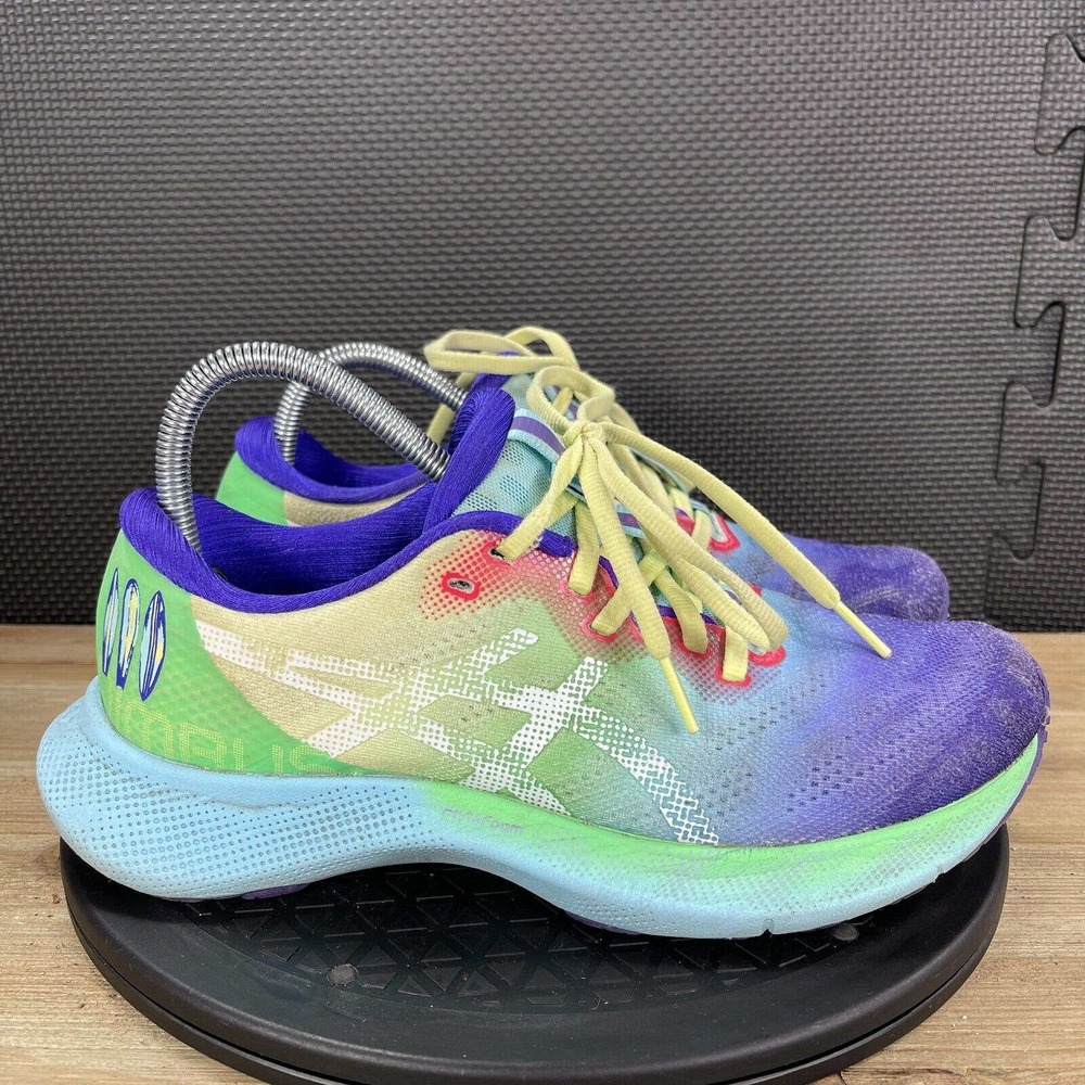 Asics Gel Nimbus Womens 9 Shoes Multicolor Running Athletic Sneakers Trainers